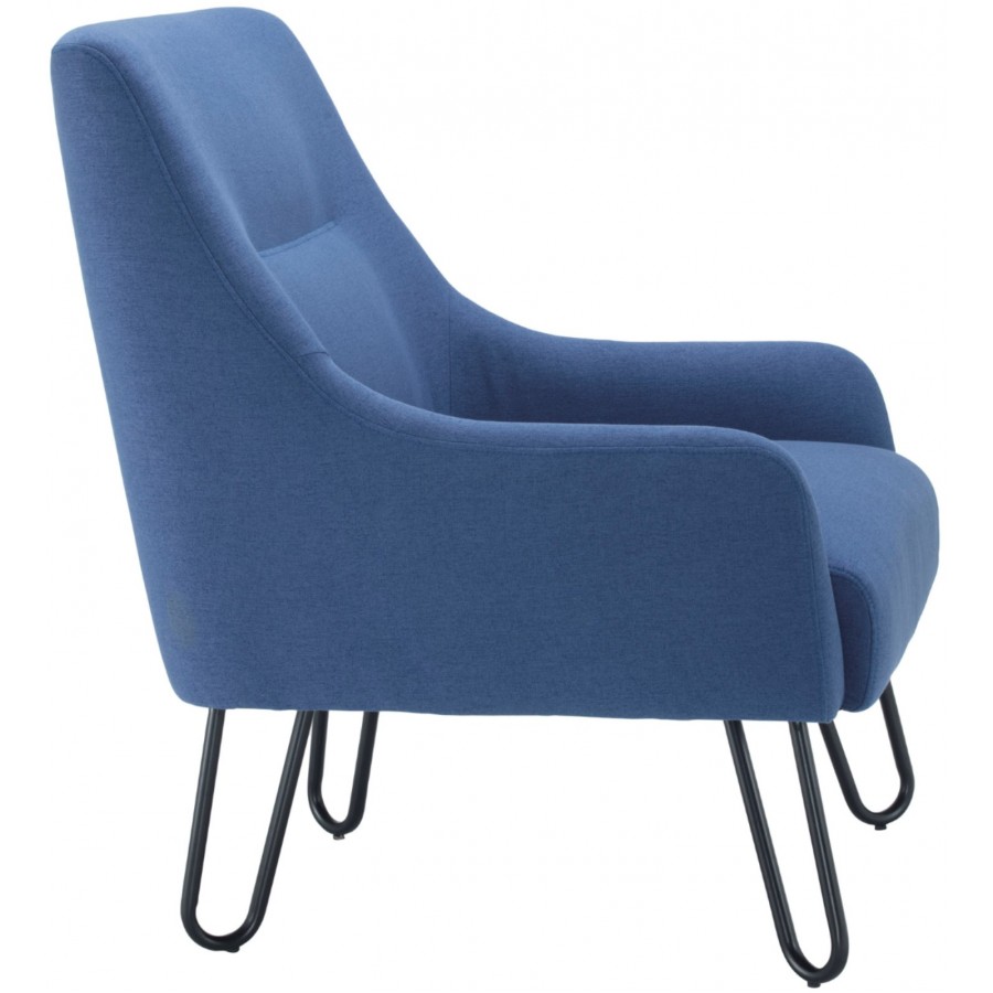 Pearl Fabric Breakout Reception Chair